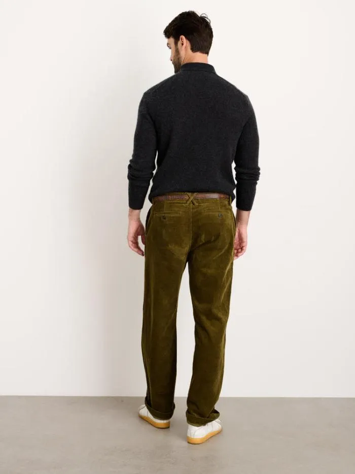 Alex Mill Pants Straight Leg Pant In Corduroy Dark Olive 8211 Men