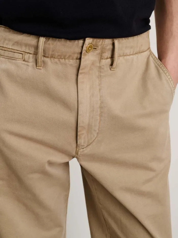 Alex Mill Pants Straight Leg Pant In Vintage Washed Chino Long Inseam Faded Khaki 8211 Men