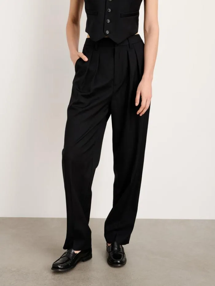 Alex Mill Pants SuitIsh Pleat Pant In Italian Wool Gabardine 8211 Women