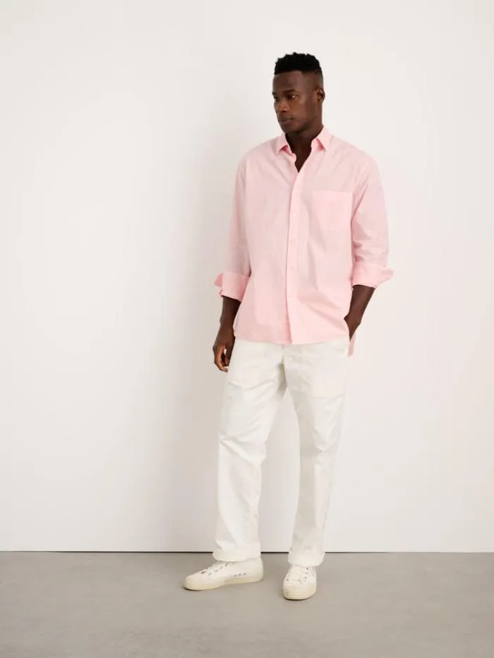 Alex Mill Shirts Botanical Dyed Easy Shirt Light Rose 8211 Men