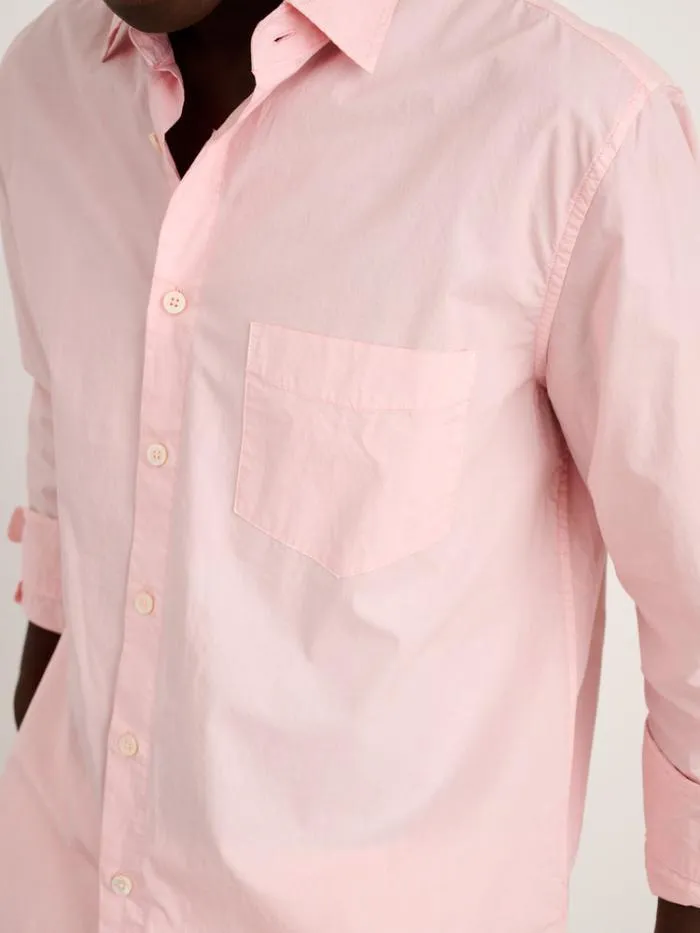 Alex Mill Shirts Botanical Dyed Easy Shirt Light Rose 8211 Men
