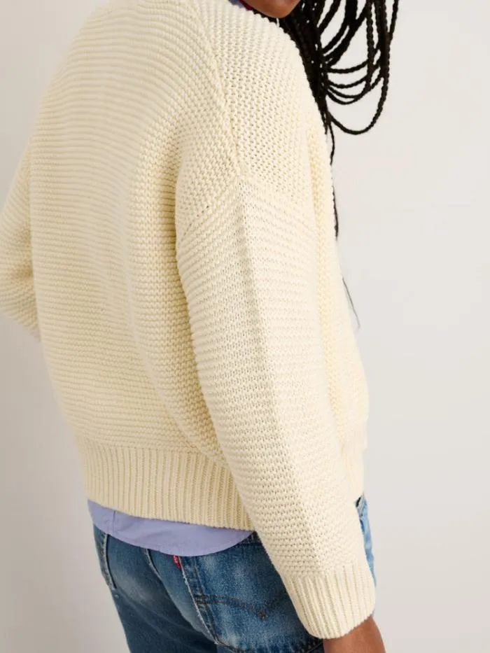Alex Mill Sweaters Nico Cardigan In Cotton Ivory 8211 Women