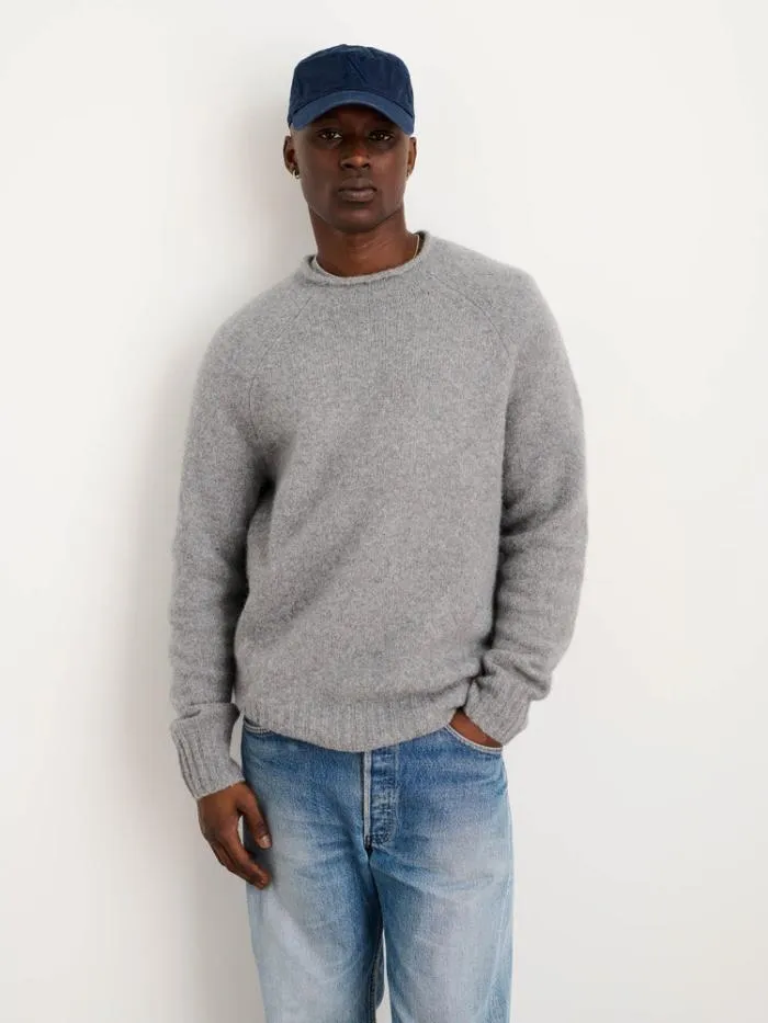 Alex Mill Sweaters Sweatshirts Alex Rollneck Sweater In Alpaca Heather Grey 8211 Men