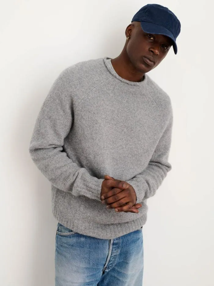 Alex Mill Sweaters Sweatshirts Alex Rollneck Sweater In Alpaca Heather Grey 8211 Men