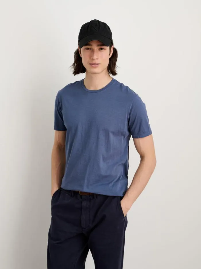 Alex Mill Tees Polos Lightweight Mercer Tee Storm Blue 8211 Men