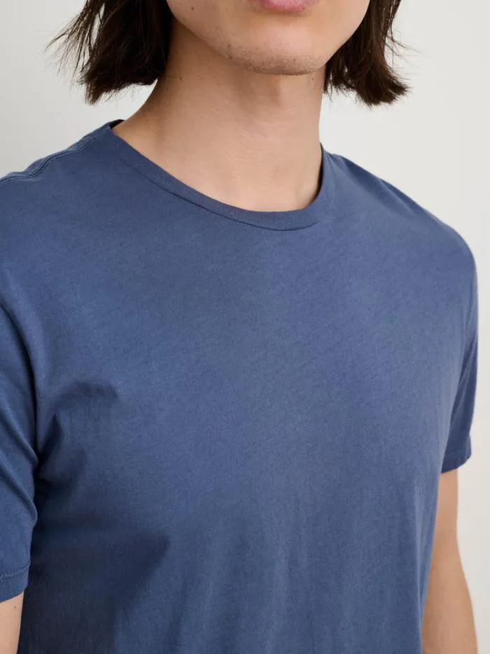 Alex Mill Tees Polos Lightweight Mercer Tee Storm Blue 8211 Men