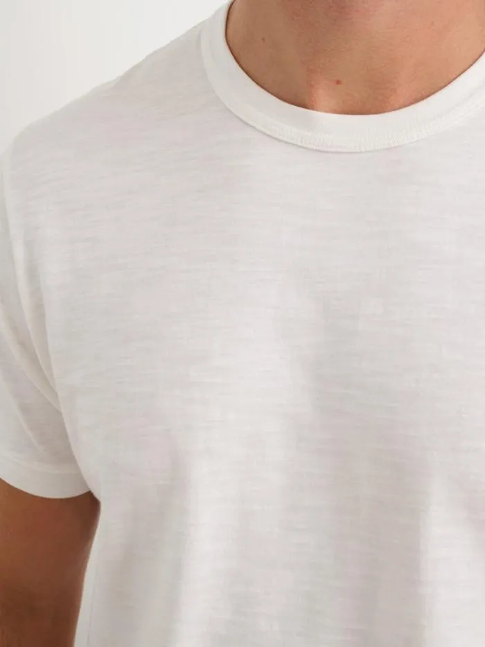 Alex Mill Tees Polos Standard T Shirt In Slub Cotton White 8211 Men