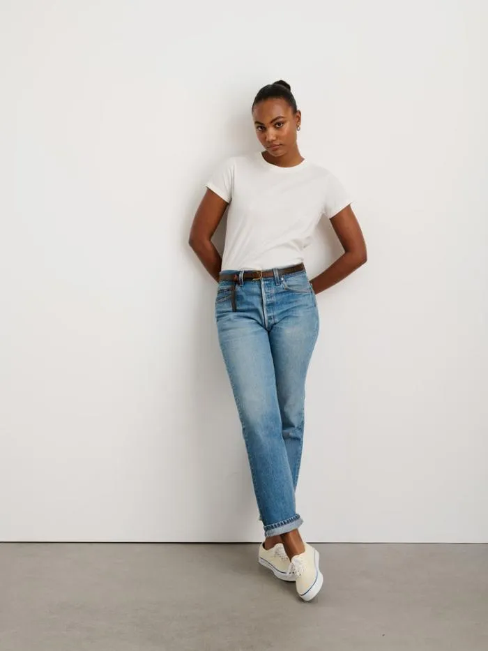 Alex Mill Tees Tanks Prospect Tee In 40039S Jersey White 8211 Women