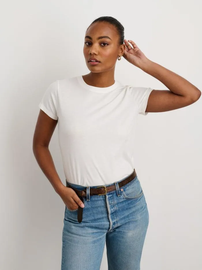 Alex Mill Tees Tanks Prospect Tee In 40039S Jersey White 8211 Women