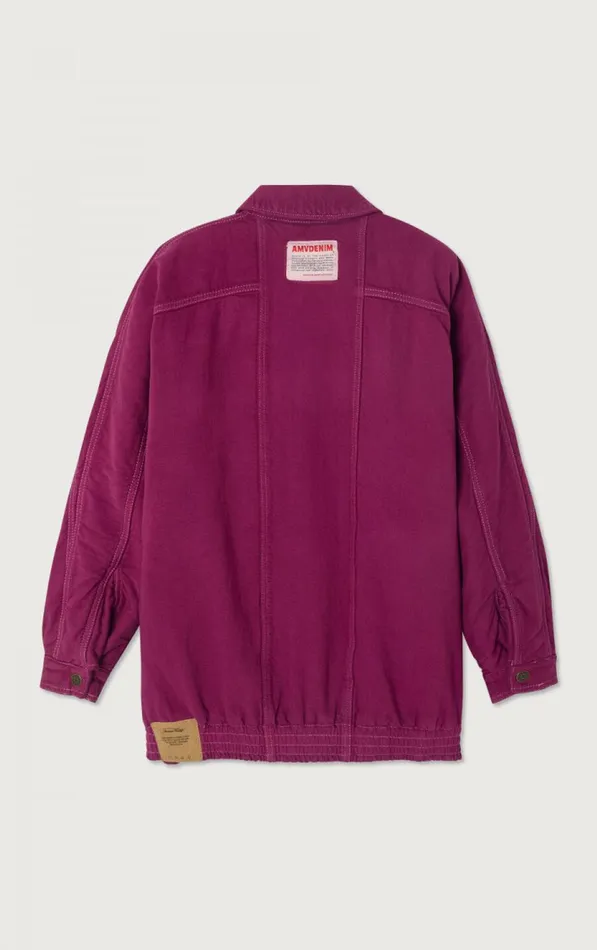 American Vintage Jackets and Blazers Women Jacket Nyolow Overdyed Fuchsia