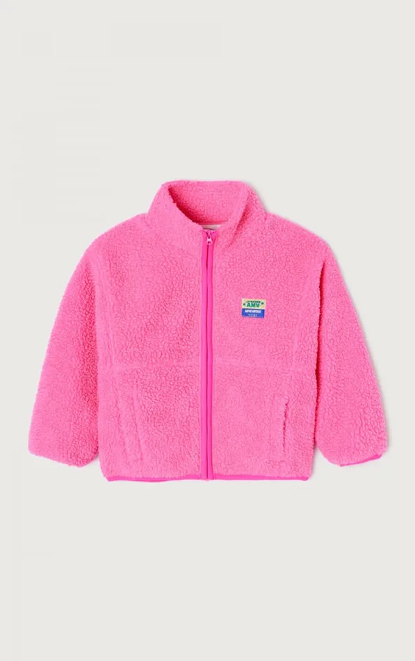 American Vintage Jackets and Coats Kids Jacket Hoktown Acid Pink Melange
