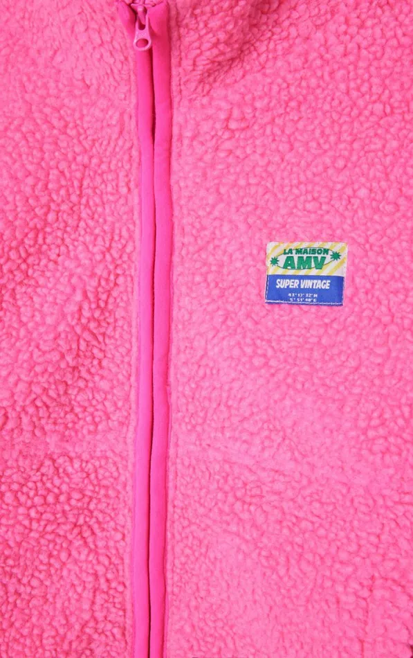 American Vintage Jackets and Coats Kids Jacket Hoktown Acid Pink Melange