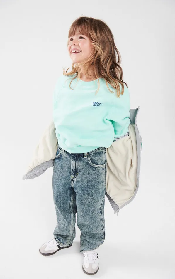 American Vintage Jeans Kids Straight Jeans Joybird Dirty American Vintage Jeans Kids Straight Jeans Joybird Dirty