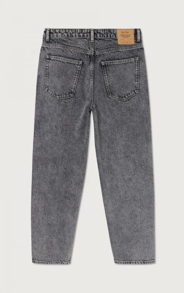 American Vintage Jeans Men Straight Jeans Yopday Grey Salt And Pepper