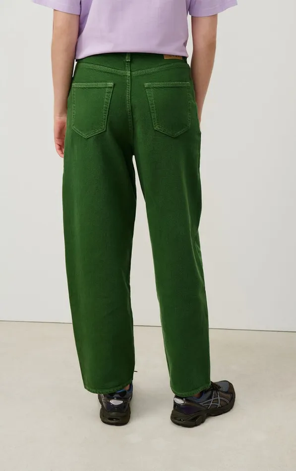 American Vintage Jeans Women Balloon Jeans Nyolow Overdyed Khaki