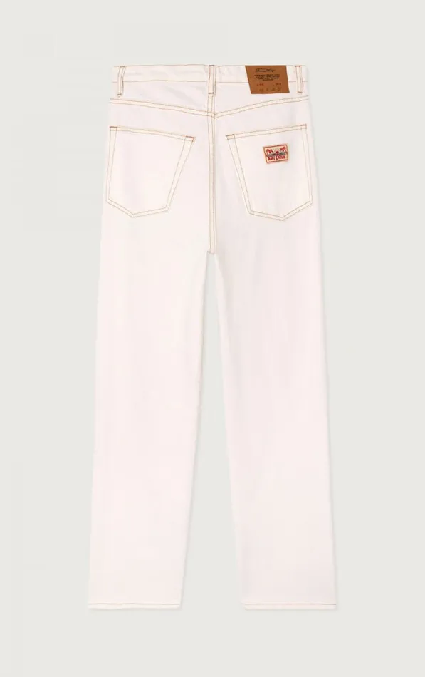 American Vintage Jeans Women Straight Jeans Jozastreet Off White American Vintage Jeans Women Straight Jeans Jozastreet Off White
