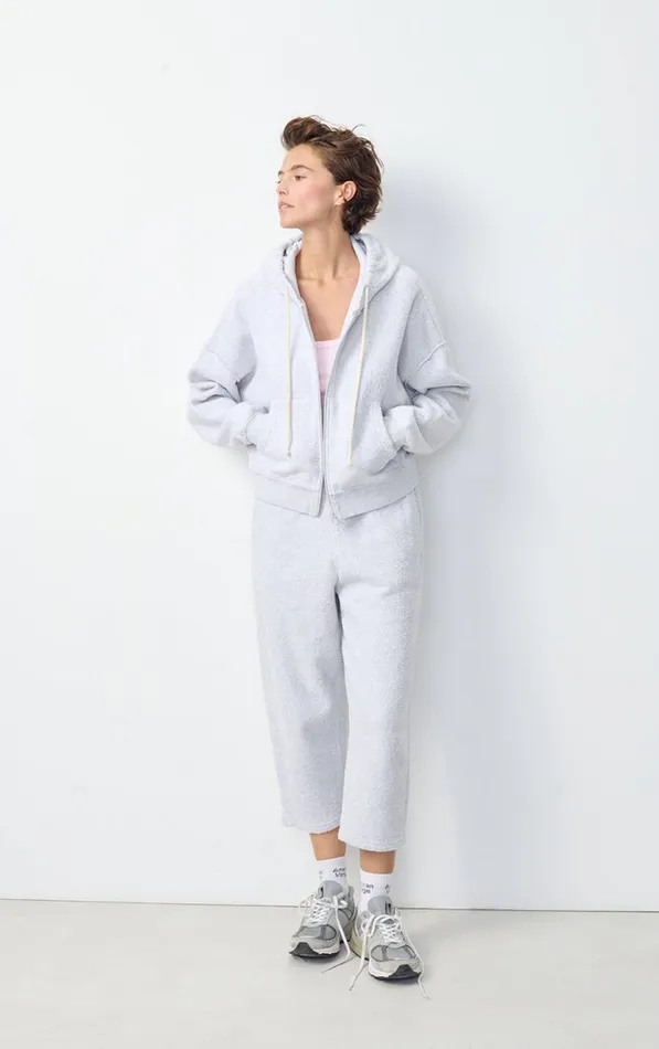 American Vintage Joggers and Leggings Women Joggers Bobypark Arctic Melange American Vintage Joggers and Leggings Women Joggers Bobypark Arctic Melange