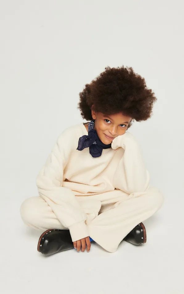American Vintage Joggers Kids Joggers Bobypark Ecru