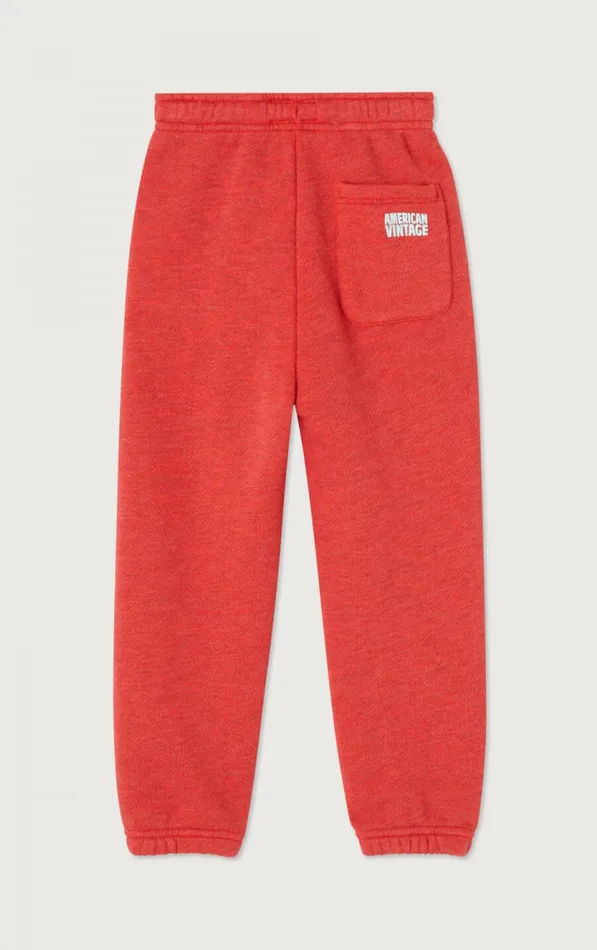 American Vintage Joggers Kids Joggers Doven Overdyed Chili Pepper American Vintage Joggers Kids Joggers Doven Overdyed Chili Pepper