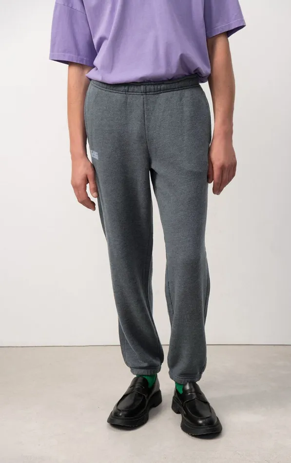 American Vintage Joggers Men Joggers Doven Overdyed Carbon