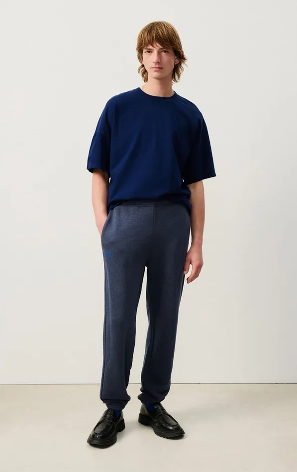American Vintage Joggers Men Joggers Doven Overdyed Navy