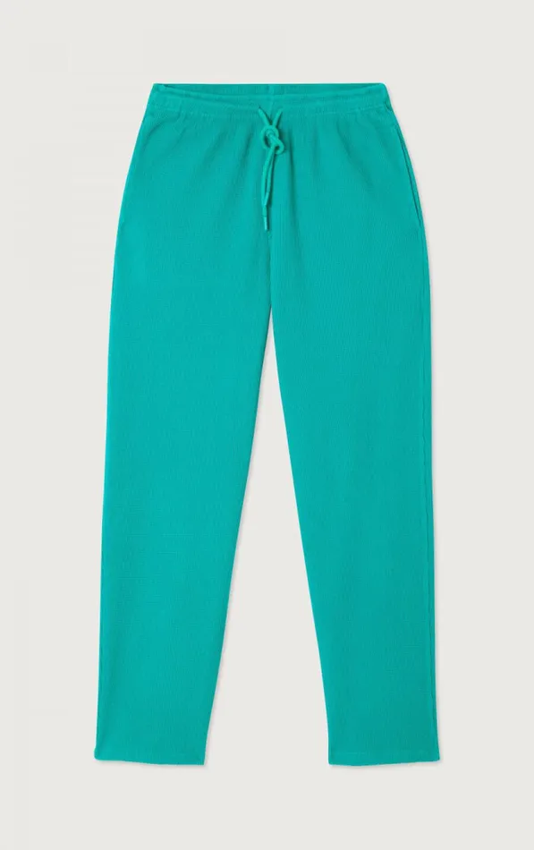 American Vintage Joggers Men Joggers Ryvy Duck Blue American Vintage Joggers Men Joggers Ryvy Duck Blue