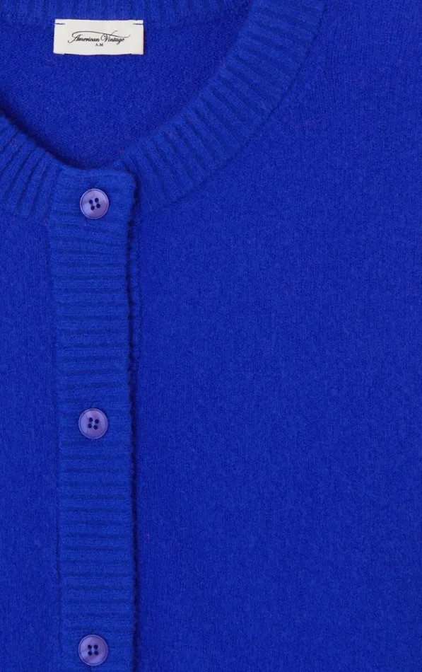 American Vintage Jumpers and Cardigans Women Cardigan Damsville Indigo