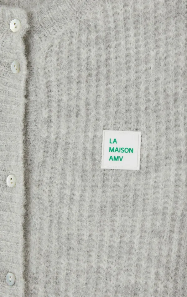 American Vintage Jumpers and Cardigans Women Cardigan East Heather Grey