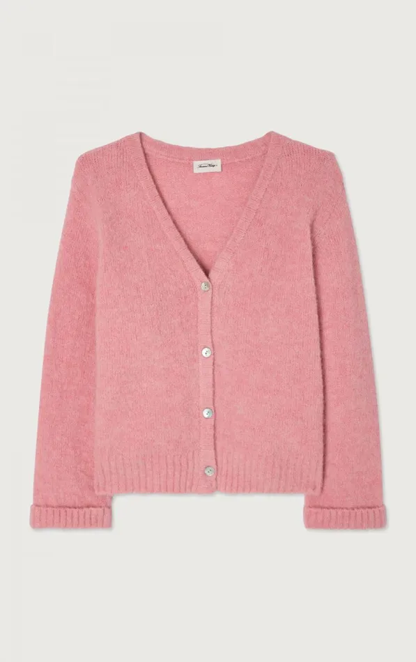 American Vintage Jumpers and Cardigans Women Cardigan East Orchid Melange
