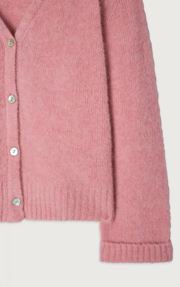 American Vintage Jumpers and Cardigans Women Cardigan East Orchid Melange