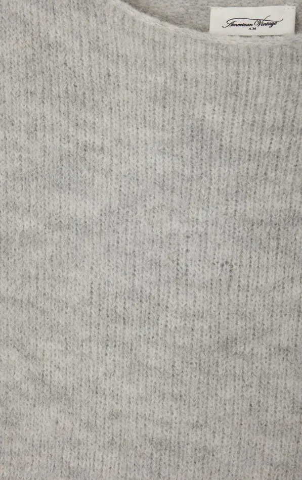 American Vintage Jumpers and Cardigans Women Jumper East Heather Grey American Vintage Jumpers and Cardigans Women Jumper East Heather Grey