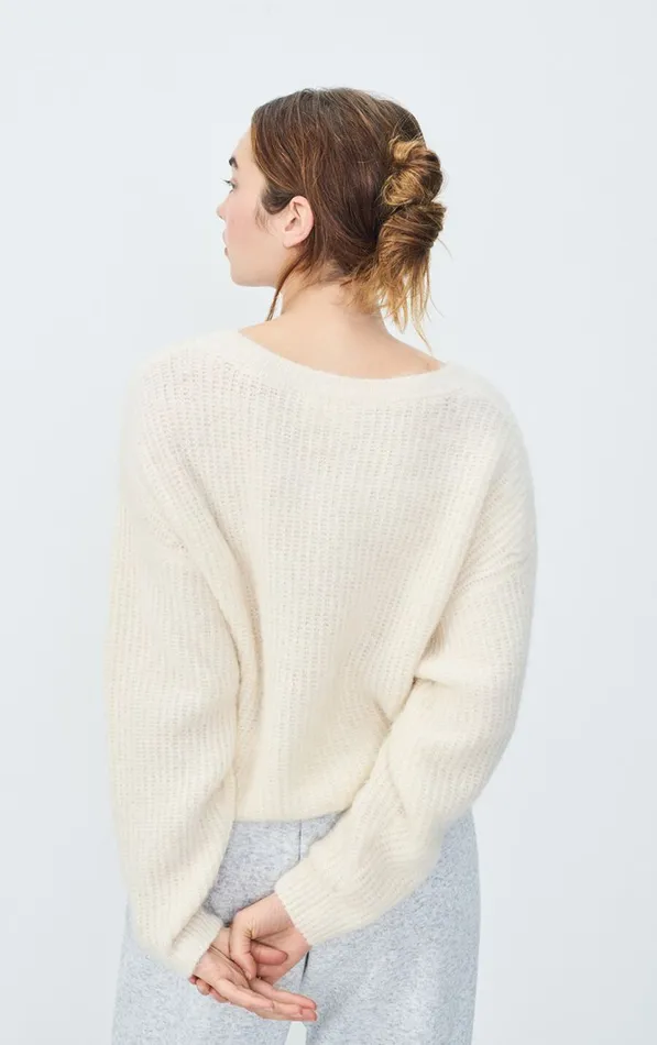 American Vintage Jumpers and Cardigans Women Jumper East Melange Pearl