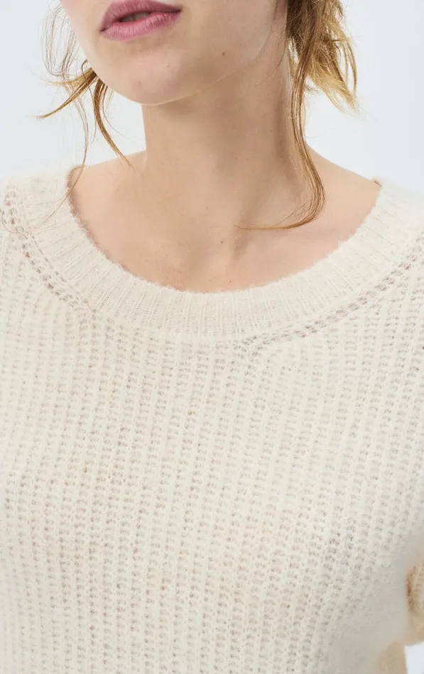 American Vintage Jumpers and Cardigans Women Jumper East Melange Pearl