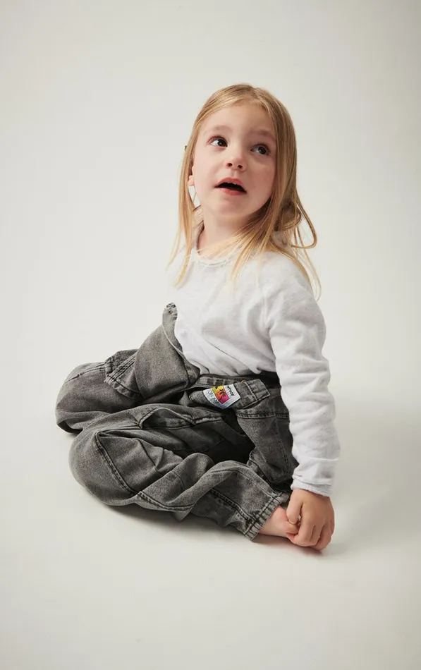 American Vintage Long Sleeve TShirts Kids TShirt Sonoma Arctic Melange