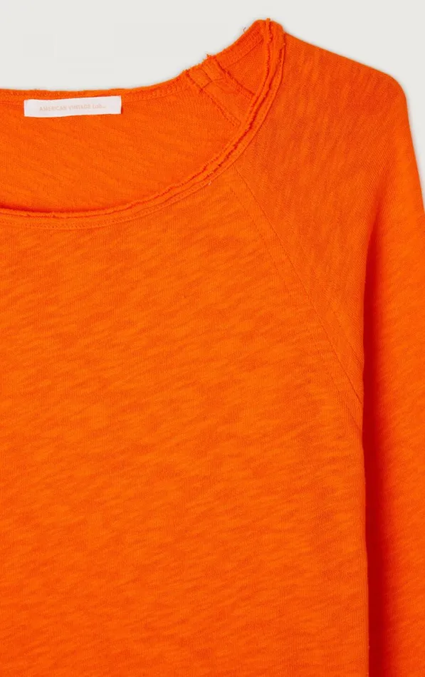 American Vintage Long Sleeve TShirts Women TShirt Sonoma Orange Vintage American Vintage Long Sleeve TShirts Women TShirt Sonoma Orange Vintage