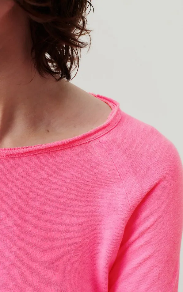 American Vintage Long Sleeve TShirts Women TShirt Sonoma Pink Acid Fluo American Vintage Long Sleeve TShirts Women TShirt Sonoma Pink Acid Fluo