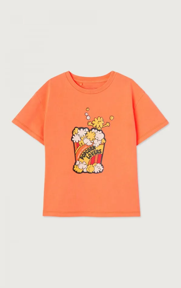 American Vintage Short Sleeve TShirts Kids TShirt Fizvalley Fluorescent Fire American Vintage Short Sleeve TShirts Kids TShirt Fizvalley Fluorescent Fire