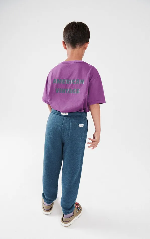 American Vintage Short Sleeve TShirts Kids TShirt Fizvalley Vintage Fig