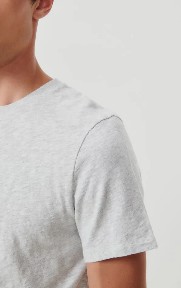 American Vintage Short Sleeve TShirts Men TShirt Bysapick Polar Melange