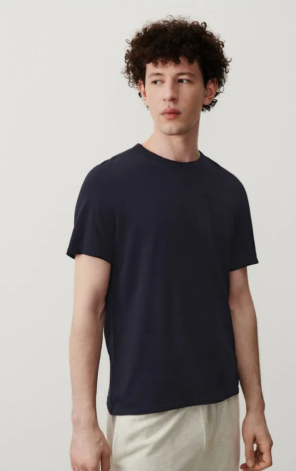American Vintage Short Sleeve TShirts Men TShirt Decatur Caviar