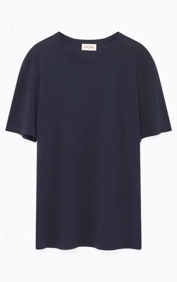 American Vintage Short Sleeve TShirts Men TShirt Decatur Caviar
