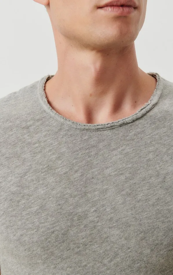 American Vintage Short Sleeve TShirts Men TShirt Sonoma Heather Grey