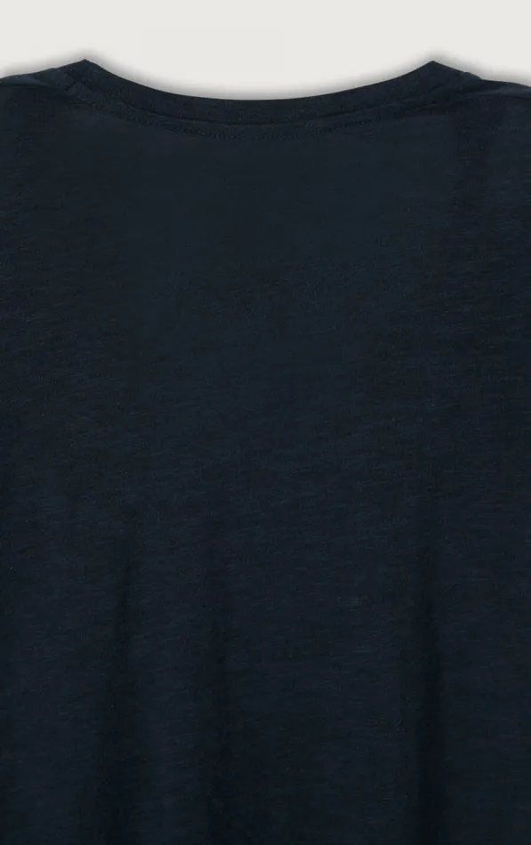 American Vintage Short Sleeve TShirts Women TShirt Jacksonville Navy
