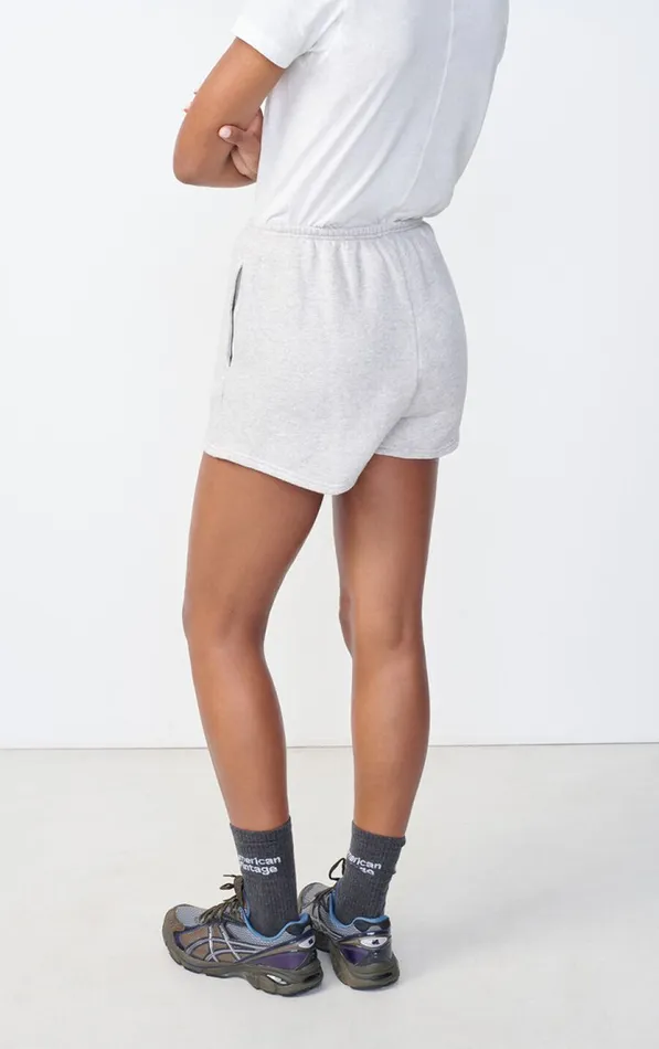 American Vintage Shorts Women Shorts Kodytown Polar Melange American Vintage Shorts Women Shorts Kodytown Polar Melange