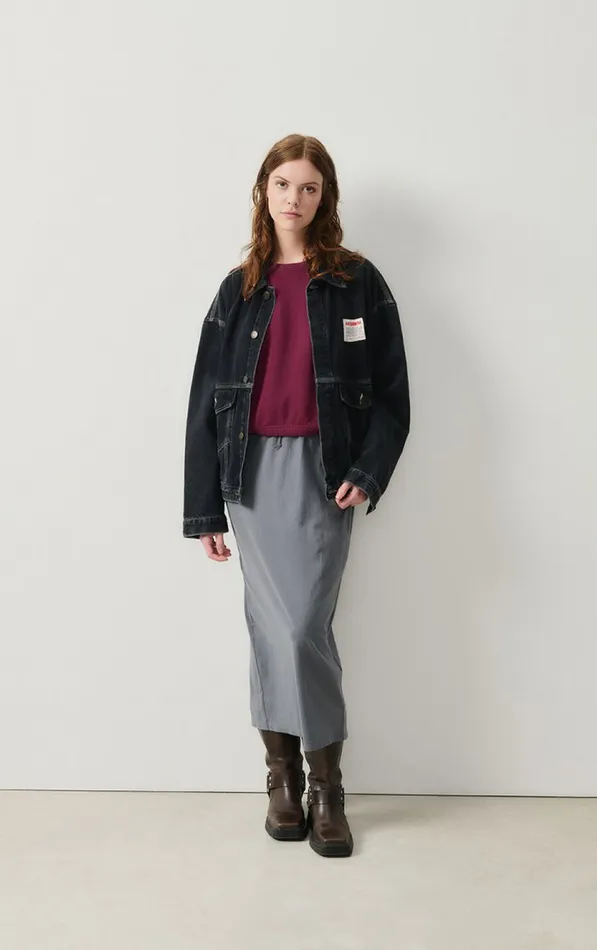American Vintage Skirts Women Skirt Vupaville Carbon American Vintage Skirts Women Skirt Vupaville Carbon