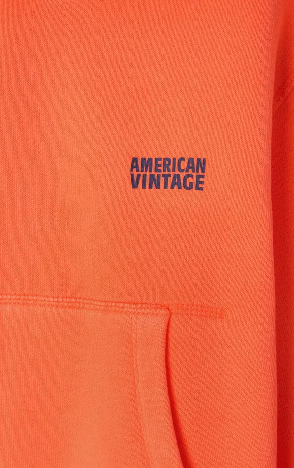American Vintage Sweatshirts Kids Hoodie Izubird Fluorescent Fire American Vintage Sweatshirts Kids Hoodie Izubird Fluorescent Fire