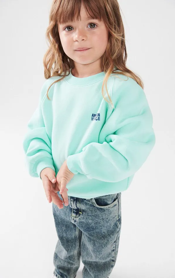 American Vintage Sweatshirts Kids Sweatshirt Izubird Vintage Ice Cold