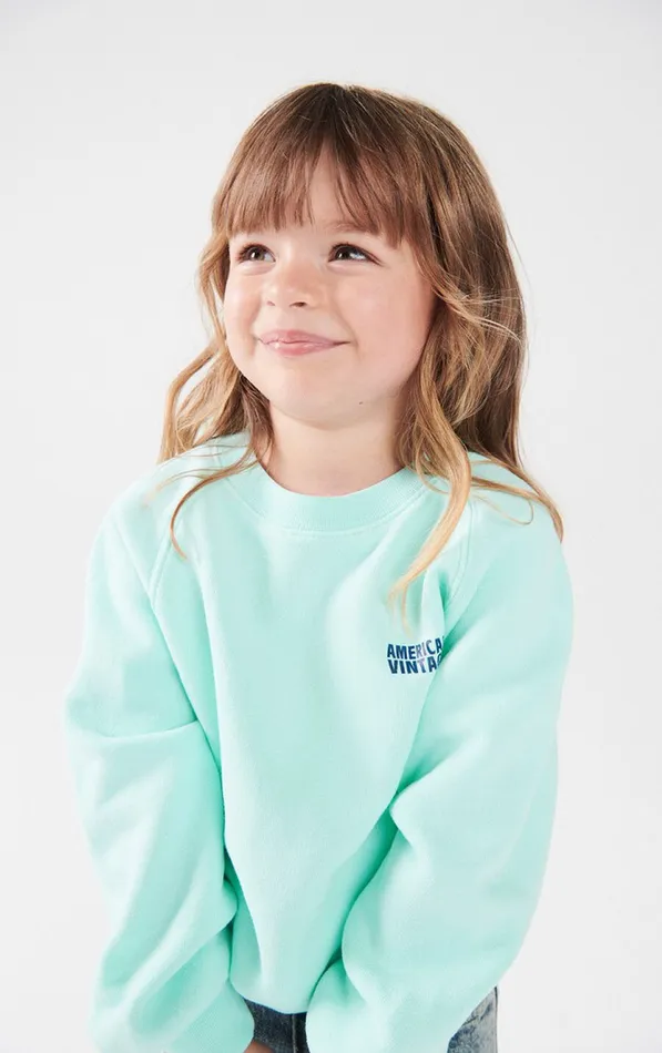 American Vintage Sweatshirts Kids Sweatshirt Izubird Vintage Ice Cold