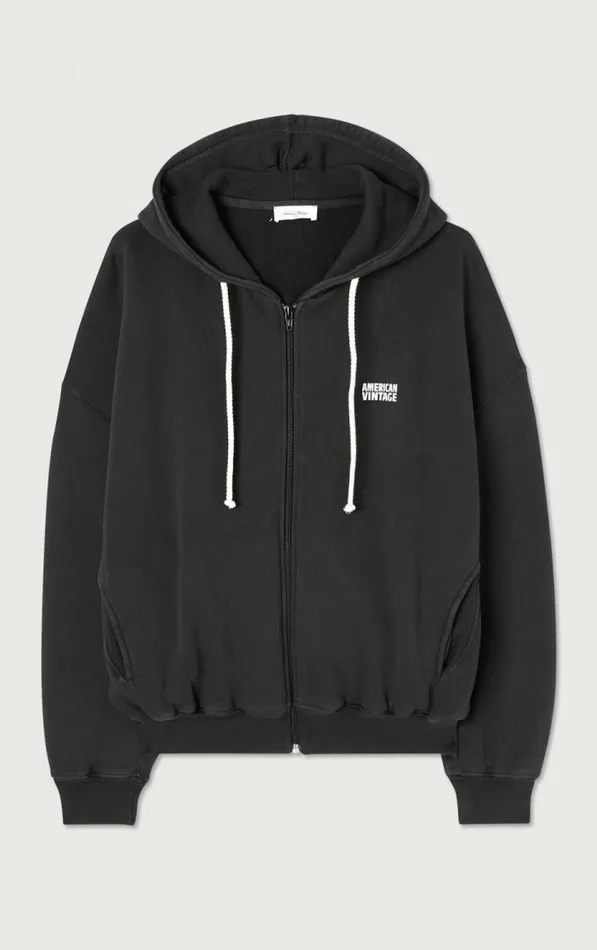 American Vintage Sweatshirts Women Hoodie Izubird Vintage Licorice American Vintage Sweatshirts Women Hoodie Izubird Vintage Licorice