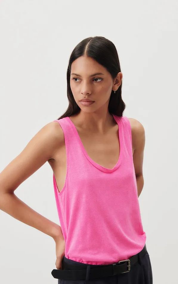 American Vintage Tops and Tanktops Women Tank Top Jacksonville Fluo Pink
